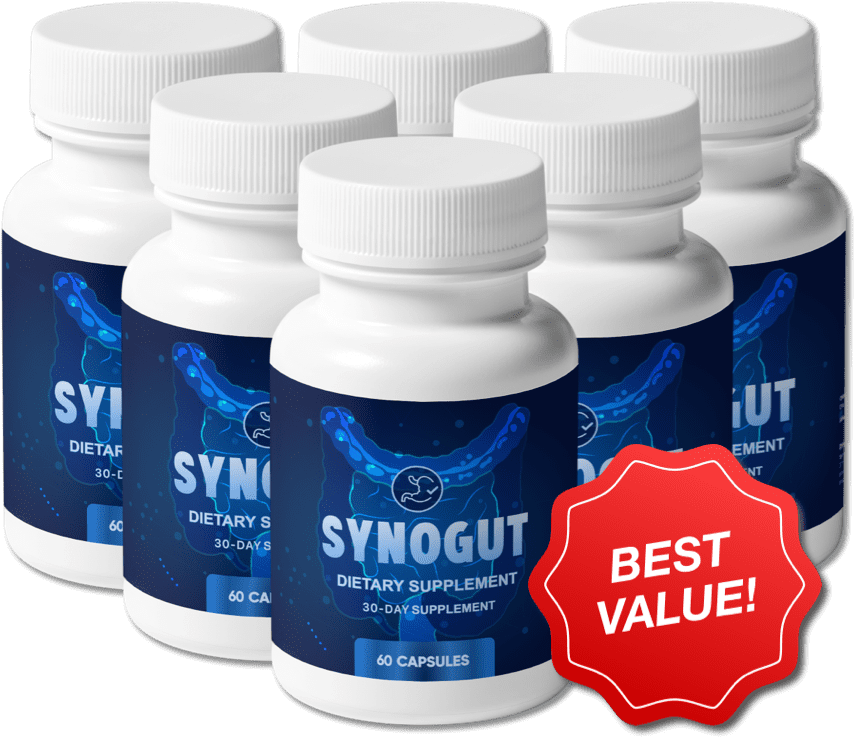 SynoGut 6-bottle discount package